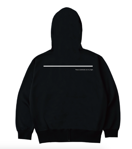 富士見グランド座標 / Coordinate Zip Hoodie