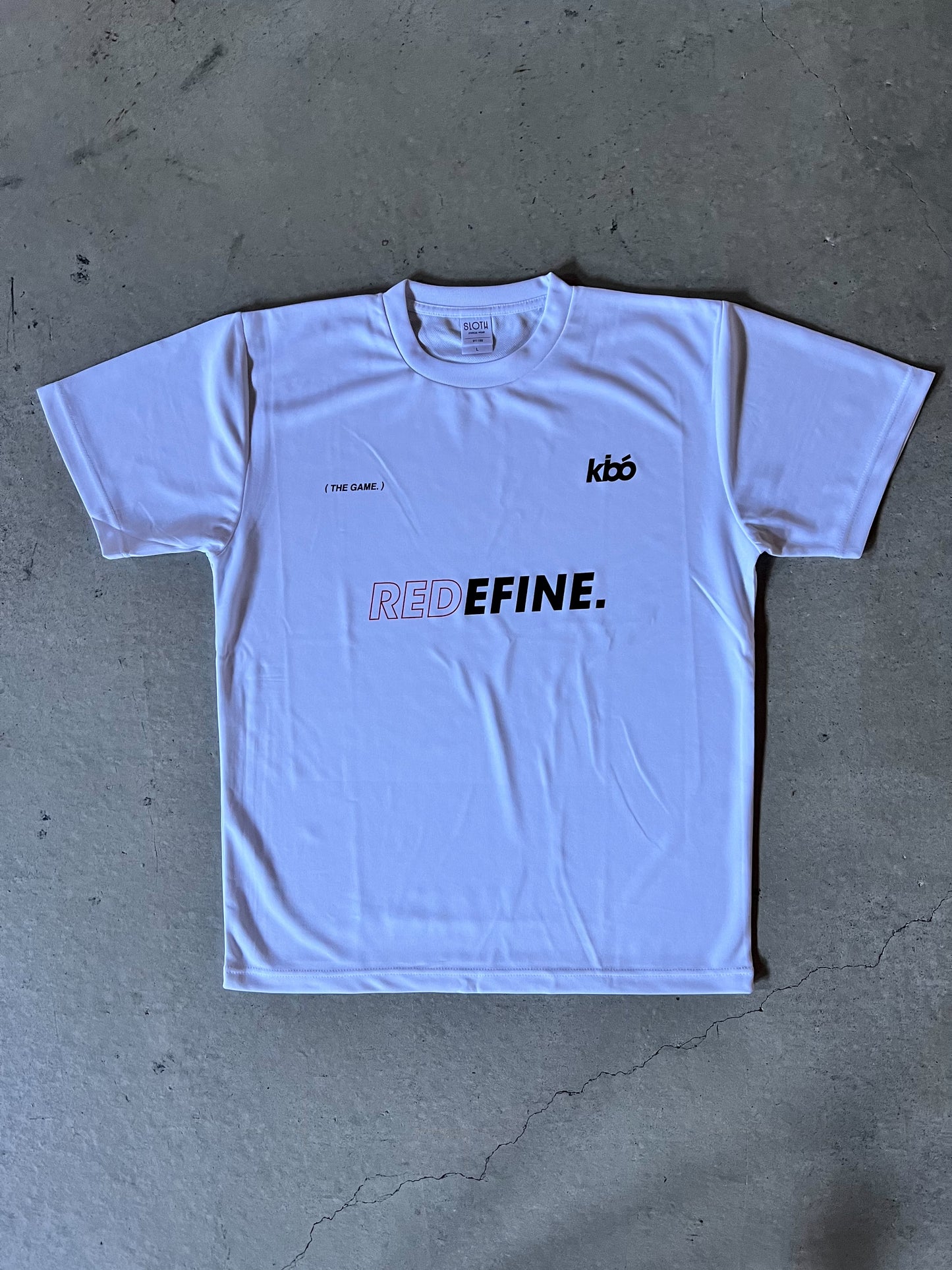 KIBO “REDEFINE” Tee (S008-002W15)発送まで10日ほどお時間を頂戴します