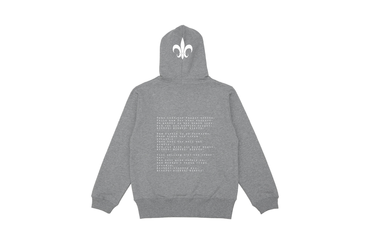 Rikkyo Rugby Club Song Hoodie (S002-002W11) 発送まで10日ほどお時間を頂戴します