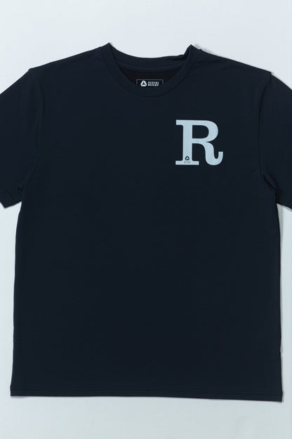 MOON-TECH®️Tシャツ|“R EMBLEM” SIGNATURE MODEL|  立教大学体育会ラグビー部 × スズキスポーツ× MOONRAKERS × BUKATOOL