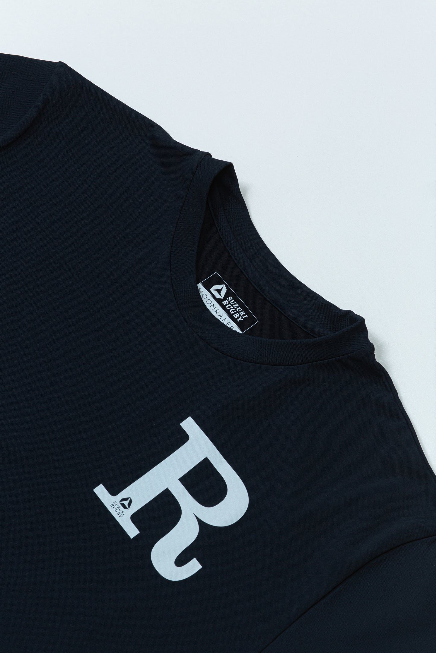 MOON-TECH®️Tシャツ|“R EMBLEM” SIGNATURE MODEL|  立教大学体育会ラグビー部 × スズキスポーツ× MOONRAKERS × BUKATOOL