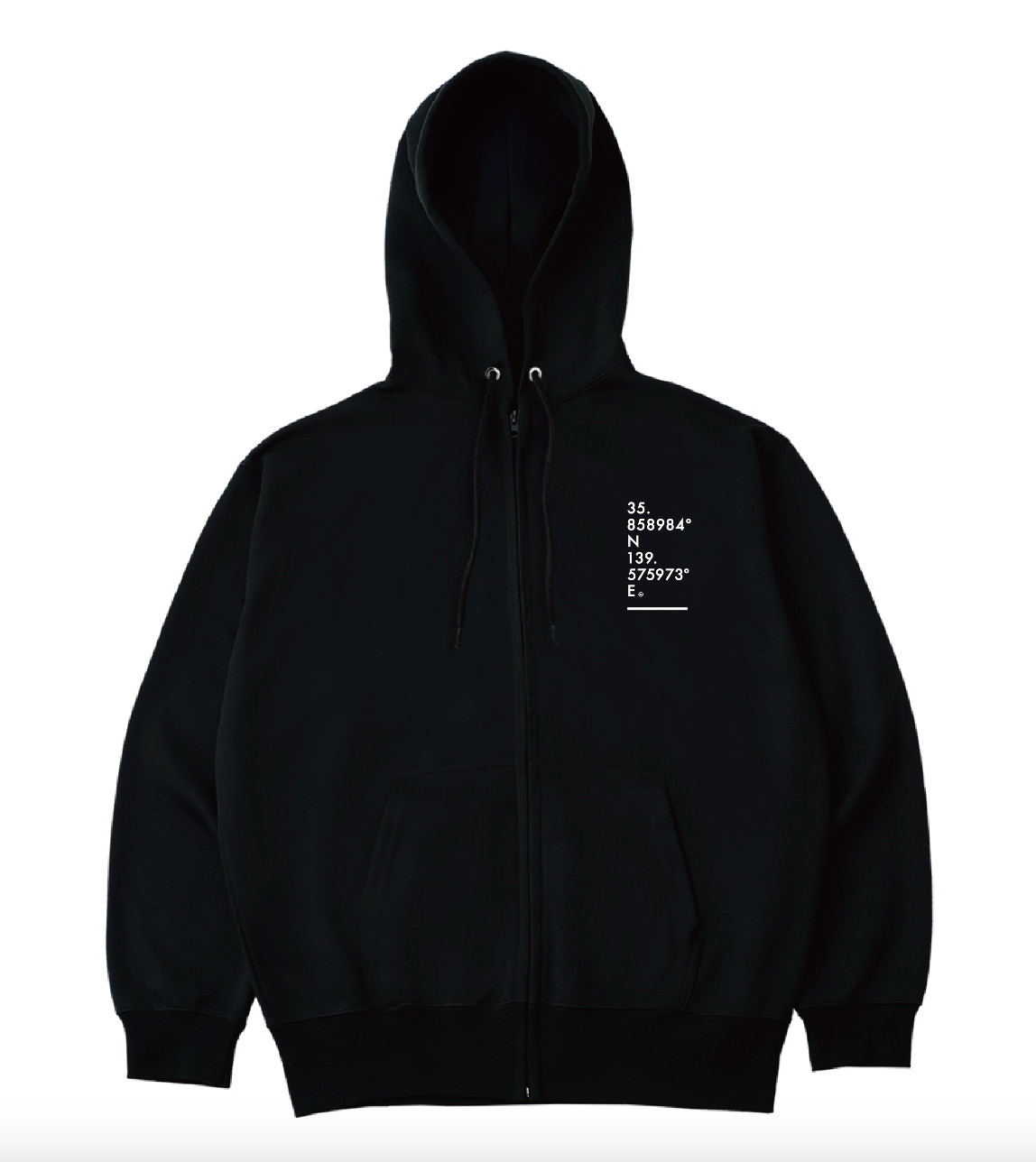 富士見グランド座標 / Coordinate Zip Hoodie