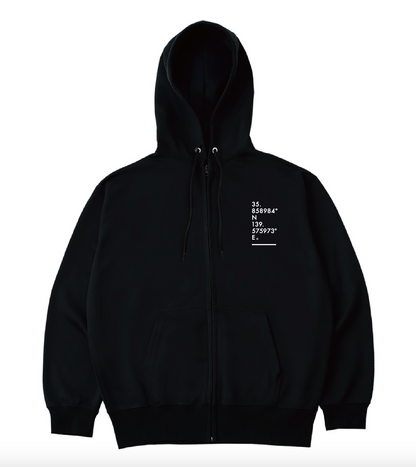 富士見グランド座標 / Coordinate Zip Hoodie