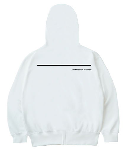 富士見グランド座標 / Coordinate Zip Hoodie