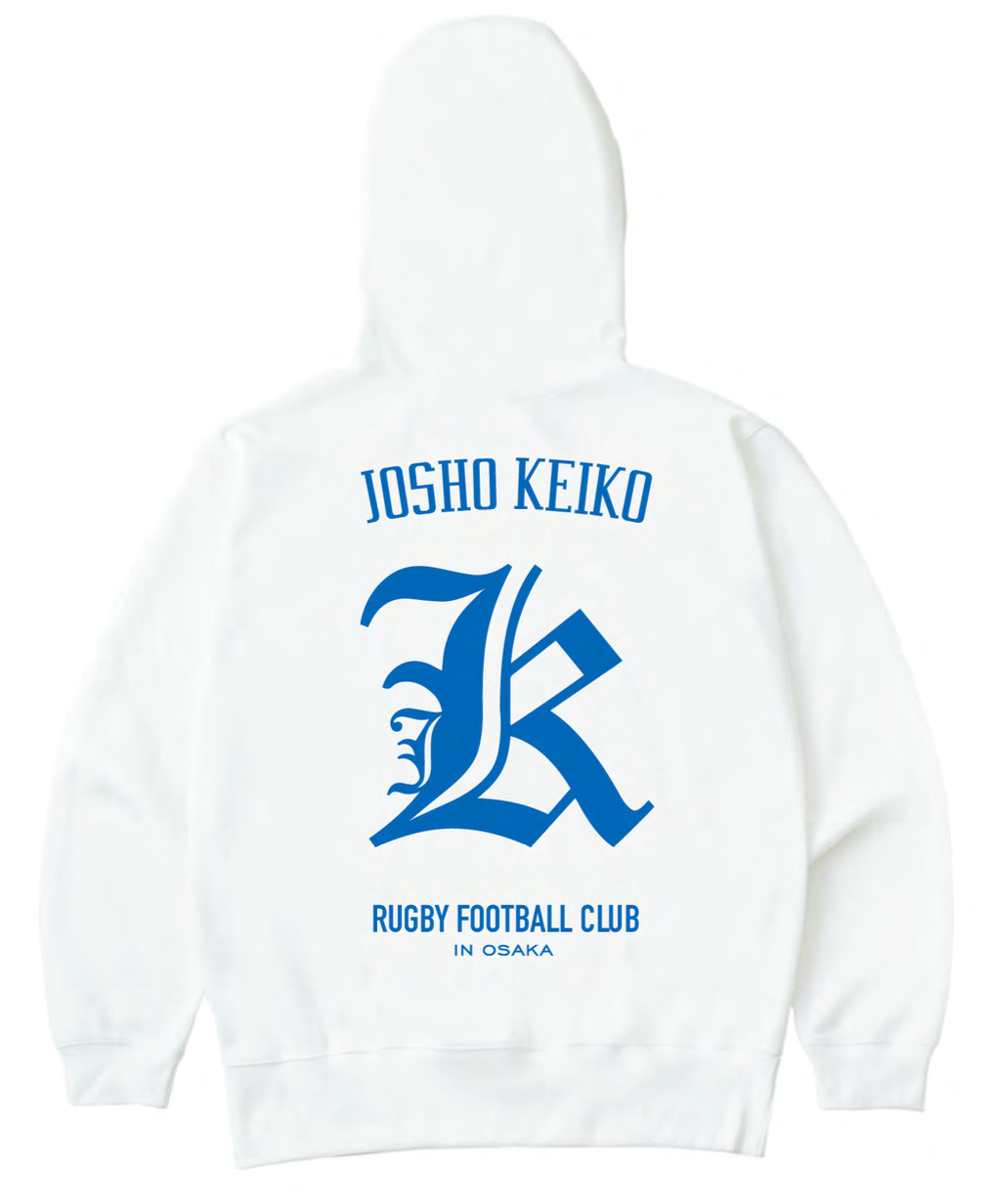 JOSHO KEIKO "Heritage K" Pullover Hoodie (White)