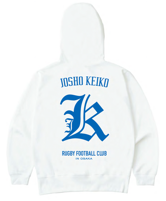 JOSHO KEIKO "Heritage K" Pullover Hoodie (White)