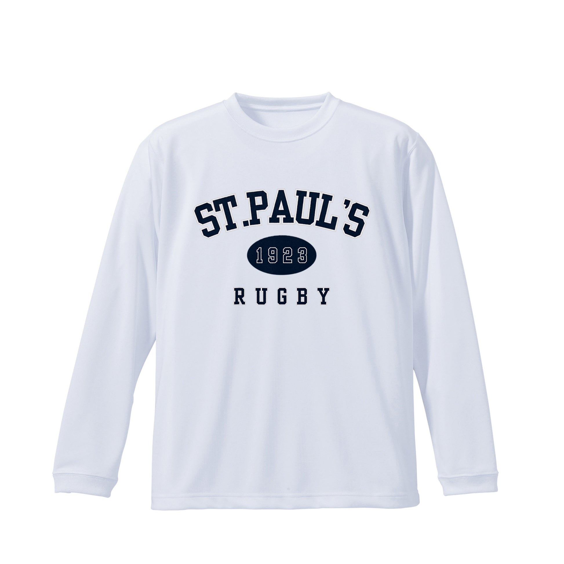 ST. PAUL’S RUGBY Dry Long Sleeve Tee　発送まで10日ほどお時間を頂戴します white image