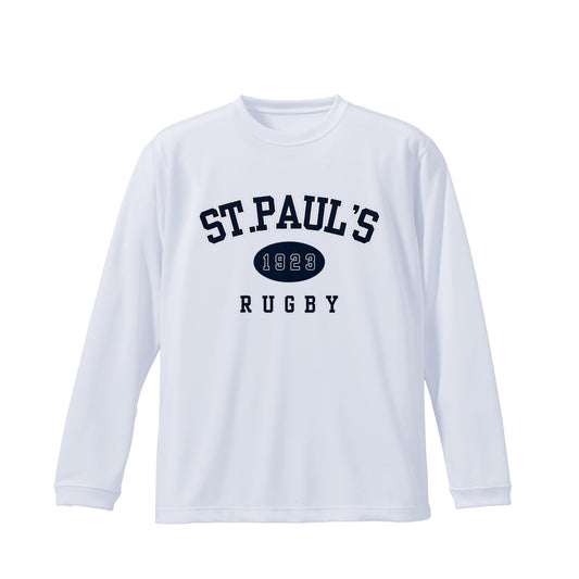 ST. PAUL’S RUGBY Dry Long Sleeve Tee　発送まで10日ほどお時間を頂戴します white image