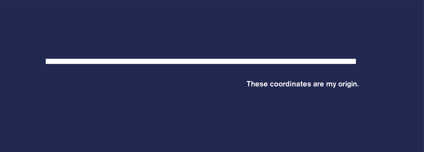 富士見グランド/座標背面縦/Coordinate Long Tee (S002-006W03)発送まで10日ほどお時間を頂戴します