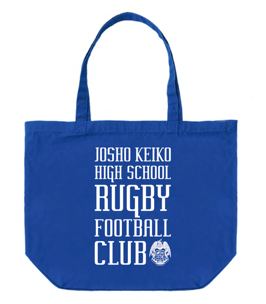 JOSHO KEIKO Typography Canvas Tote (Blue)
