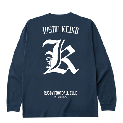 JOSHO KEIKO "Heritage K" Long Sleeve Tee (Navy)