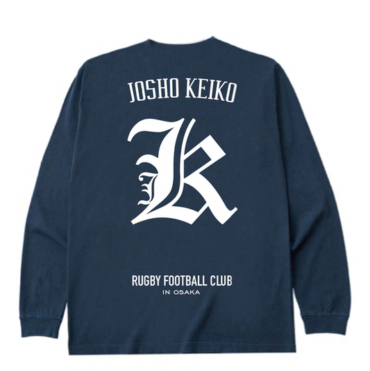 JOSHO KEIKO "Heritage K" Long Sleeve Tee (Navy)