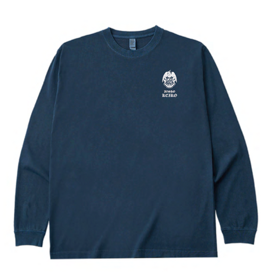 JOSHO KEIKO "Heritage K" Long Sleeve Tee (Navy)