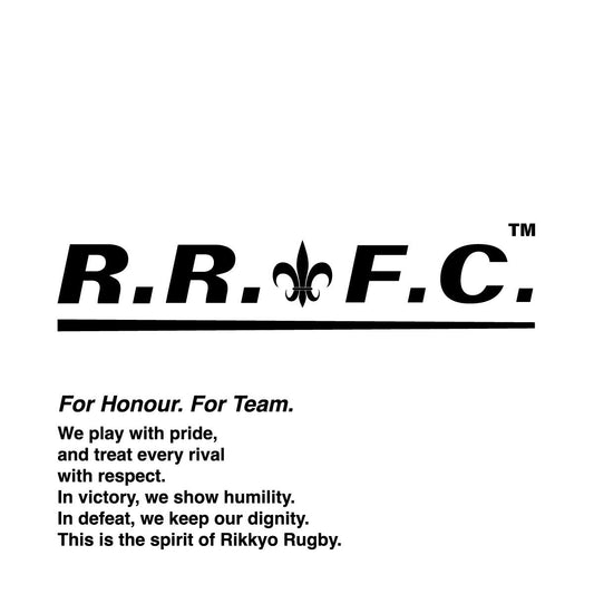 Rikkyo Rugby Club  – R.R.F.C. Long sleeve T-Shirt ( S002-004W03-301)発送まで10日ほどお時間を頂戴します