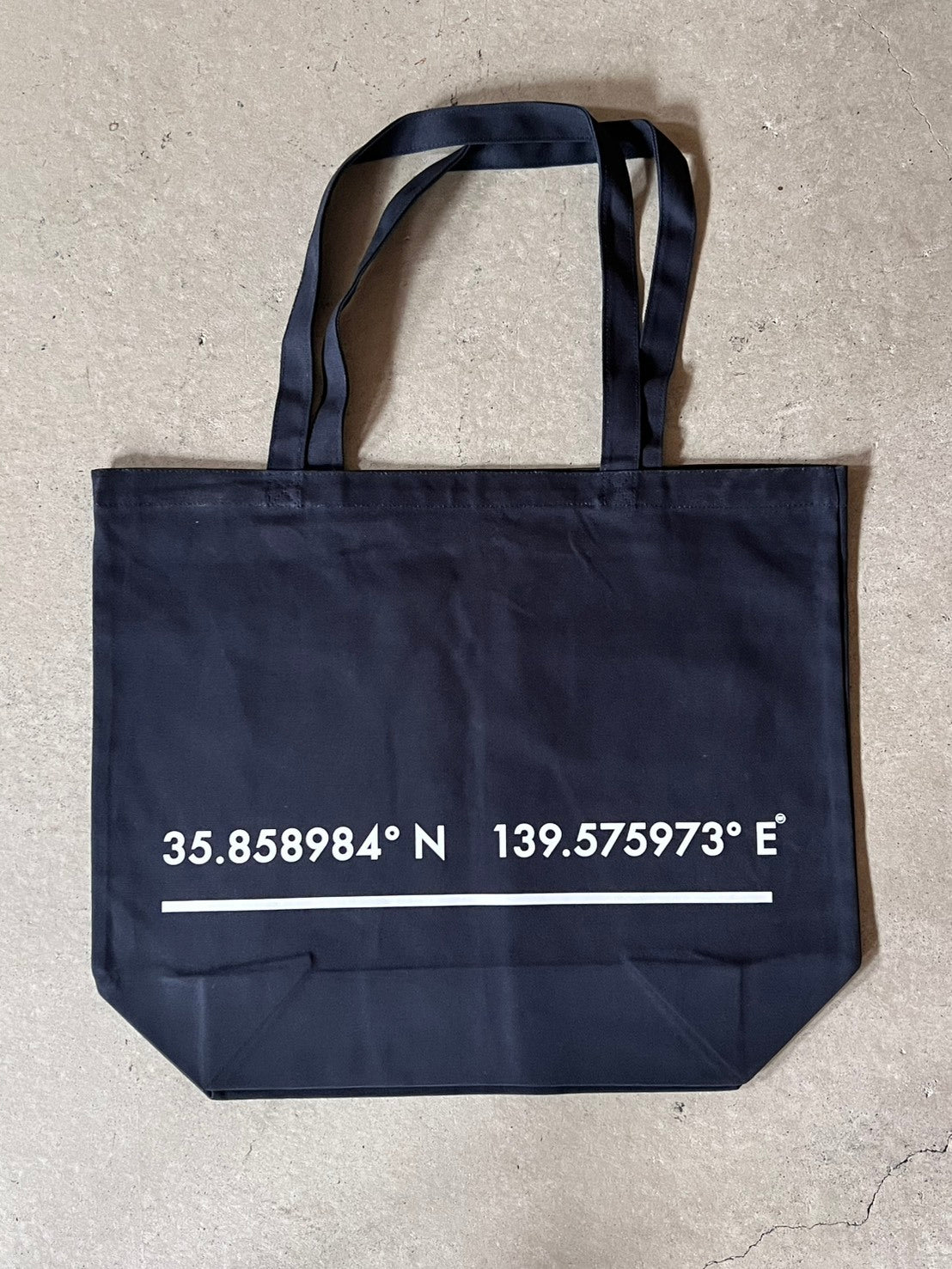 富士見グランド座標/Coordinate Tote Bag (S002-005B04)発送まで10日ほどお時間を頂戴します