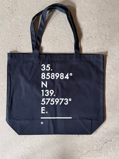 富士見グランド座標/Coordinate Tote Bag (S002-007B04)発送まで10日ほどお時間を頂戴します
