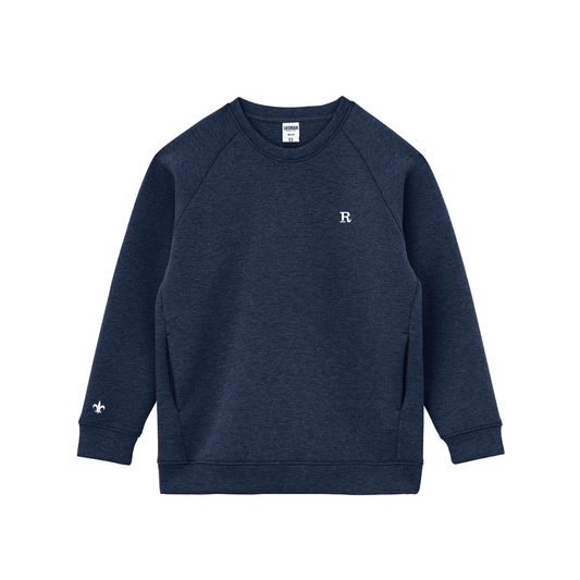 RIKKYO RUGBY "Signature R" Crewneck Sweatshirt