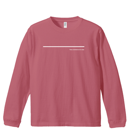 JUNSHIN "THE ORIGIN" Long Sleeve Tee（バックプリント）