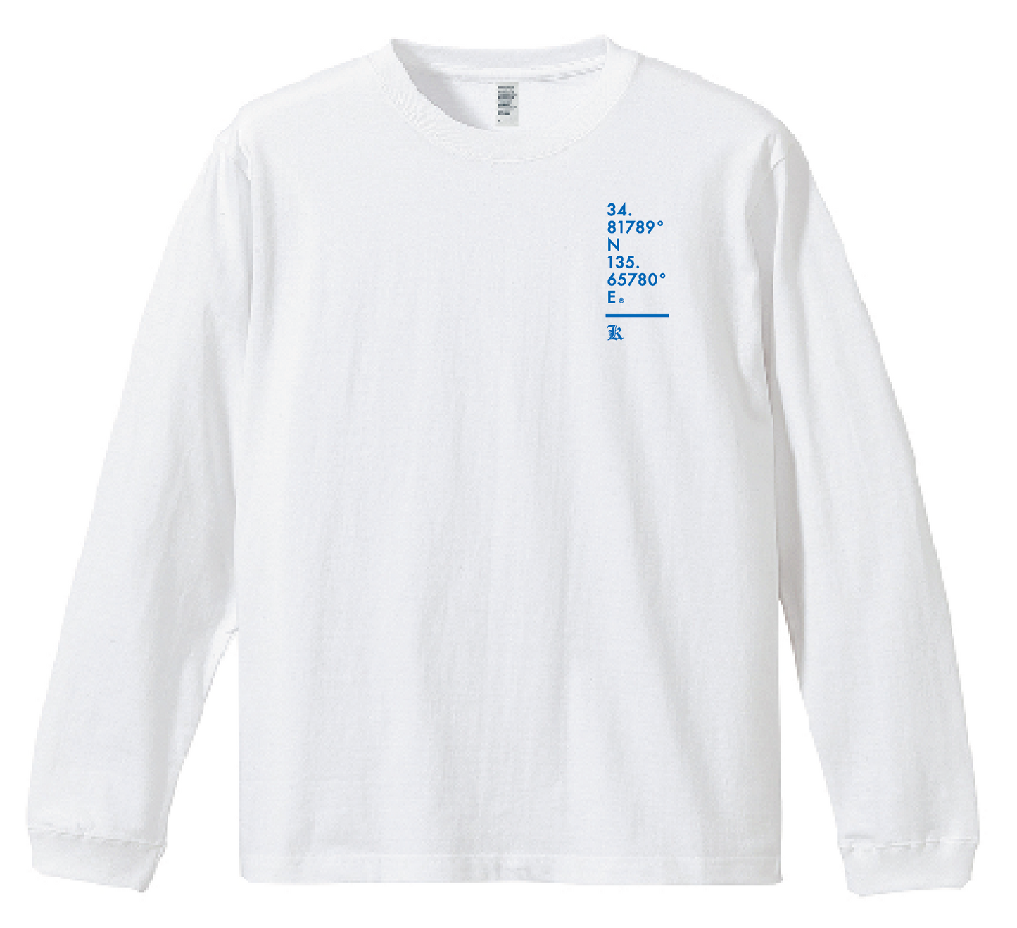 JOSHO KEIKO "THE ORIGIN" Long Sleeve Tee（左胸縦型）