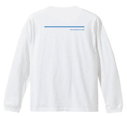 JOSHO KEIKO "THE ORIGIN" Long Sleeve Tee（左胸縦型）