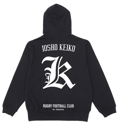JOSHO KEIKO "Heritage K" Zip-Up Hoodie (Navy)