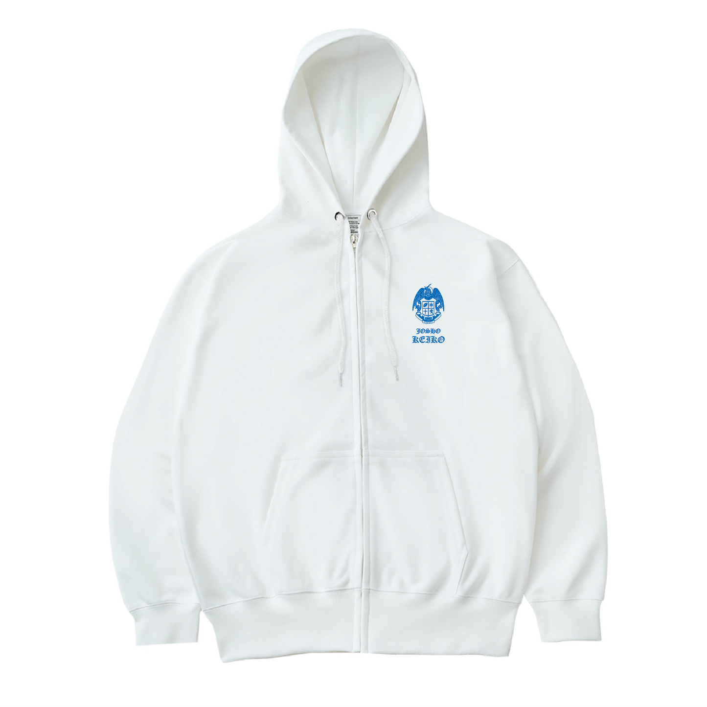 JOSHO KEIKO "Heritage K" Zipup Hoodie (White)