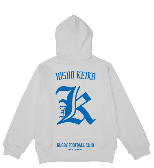 JOSHO KEIKO "Heritage K" Zipup Hoodie (White)