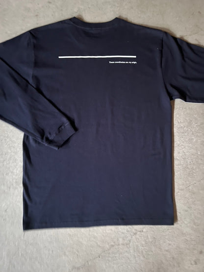 富士見グランド/座標前面縦/Coordinate Long Tee (S002-007W03)発送まで10日ほどお時間を頂戴します