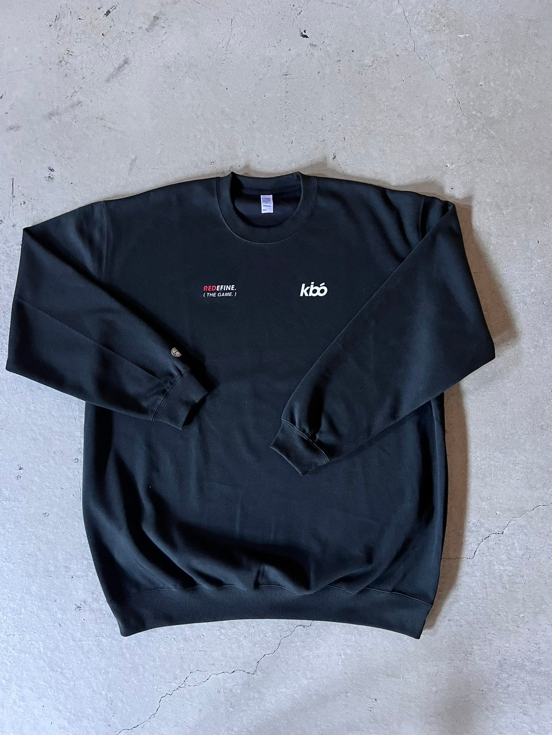 KIBO “REDEFINE” Sweat (S008-003W21-007)発送まで10日ほどお時間を頂戴します