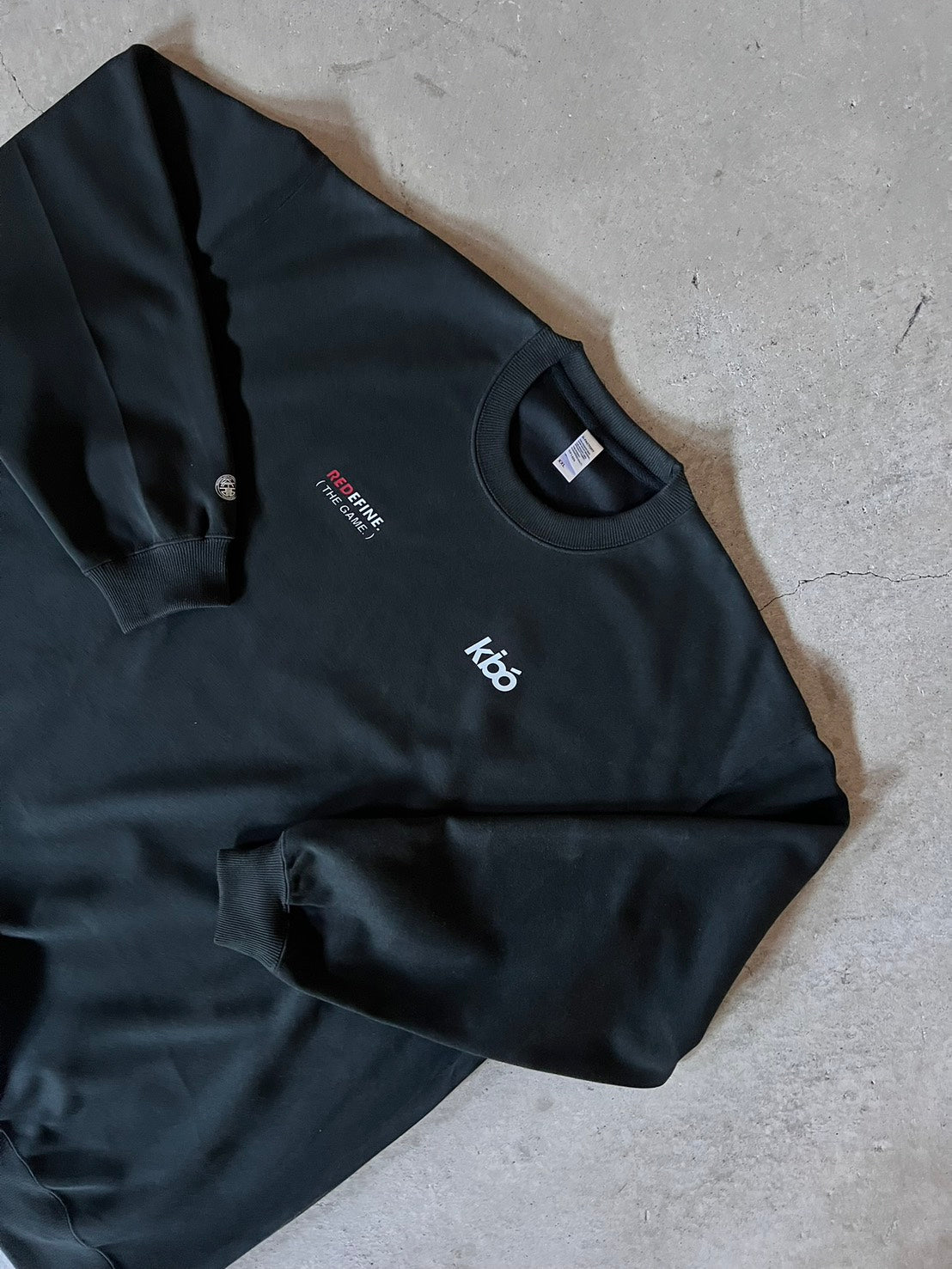 KIBO “REDEFINE” Sweat (S008-003W21-007)発送まで10日ほどお時間を頂戴します